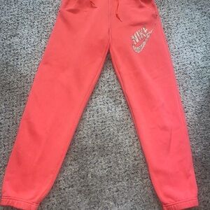 Nike Woman’s Bright Coral Joggers